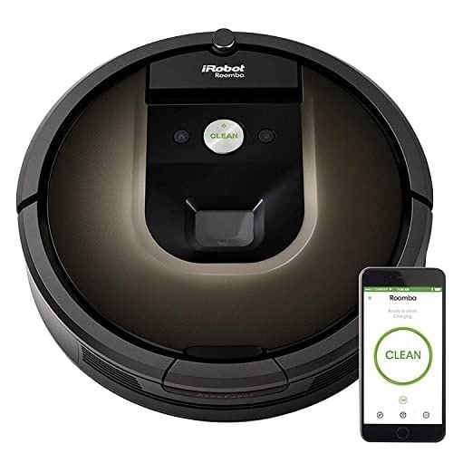 iRobot Roomba 980 Robot Vacuum-Wi-Fi Connected Mapping